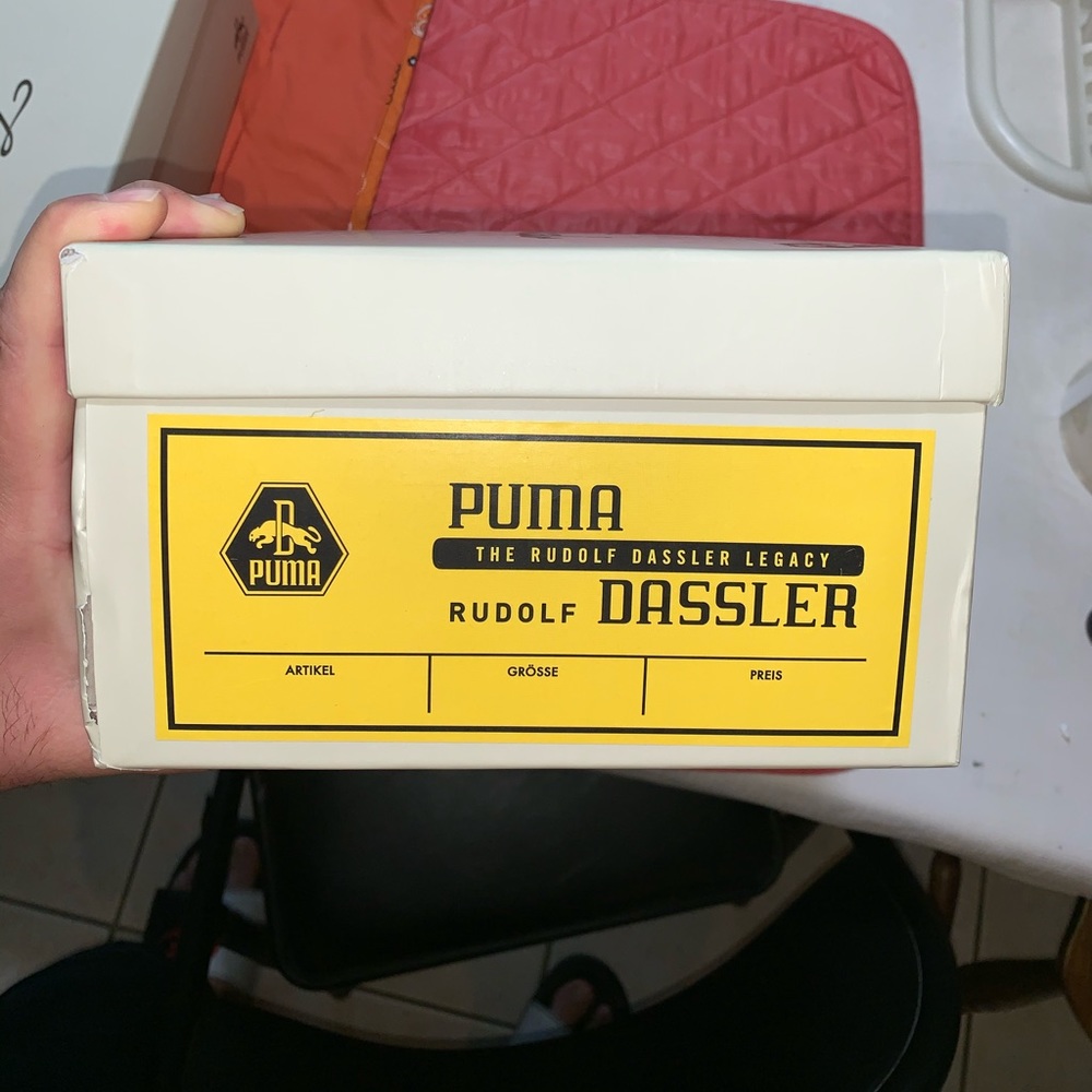 Puma Oslo-City R Dassler White Mens Shoes - Picture 8 of 9